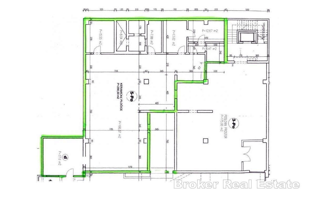 Espace de bureaux polyvalent spacieux