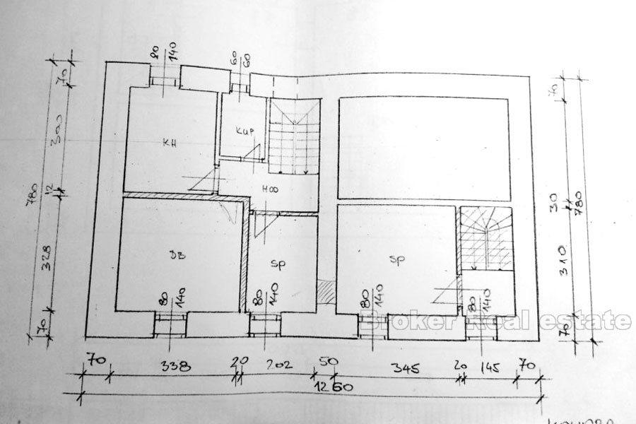 To hus på rad, til salgs