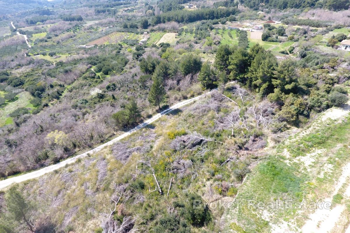 Baugrundstück in Klis mit Panoramablick