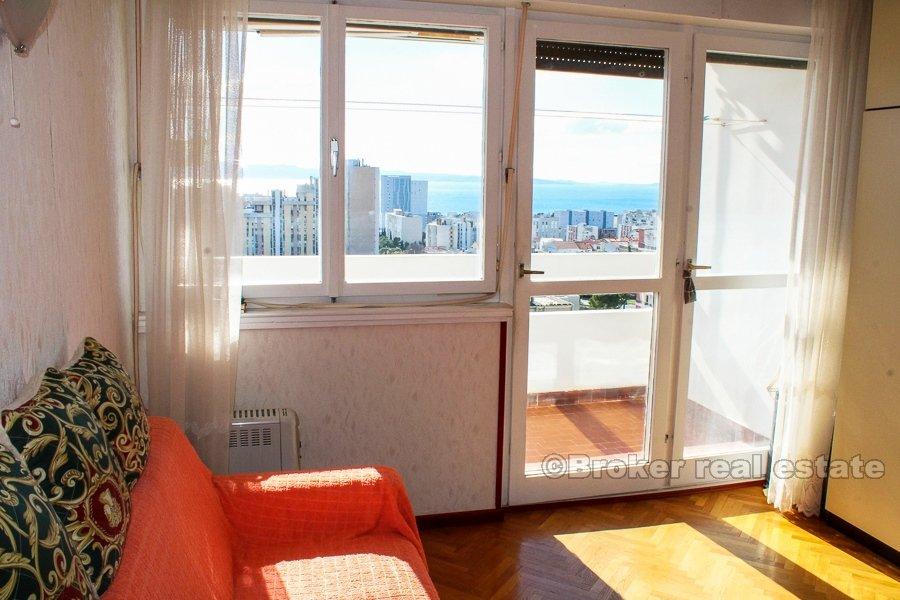 Split 3, 3-pokojowe mieszkanie, widok na morze, na sprzedaż