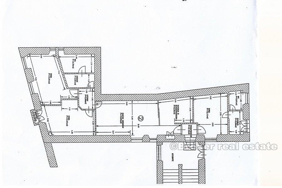 Mieszkanie z trzema sypialniami, w centrum Splitu