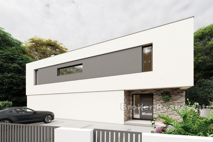 Maison moderne avec piscine