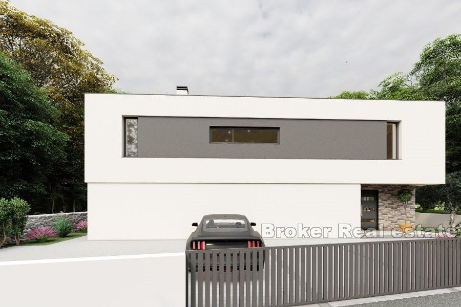 Maison moderne avec piscine