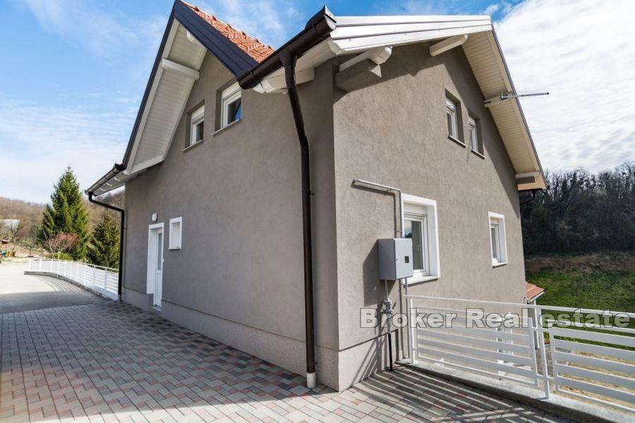Detached house with two apartment