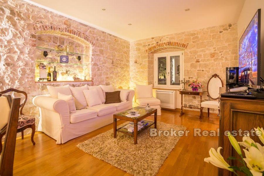 Split Zentrum, exklusive Wohnung mit Meerblick
