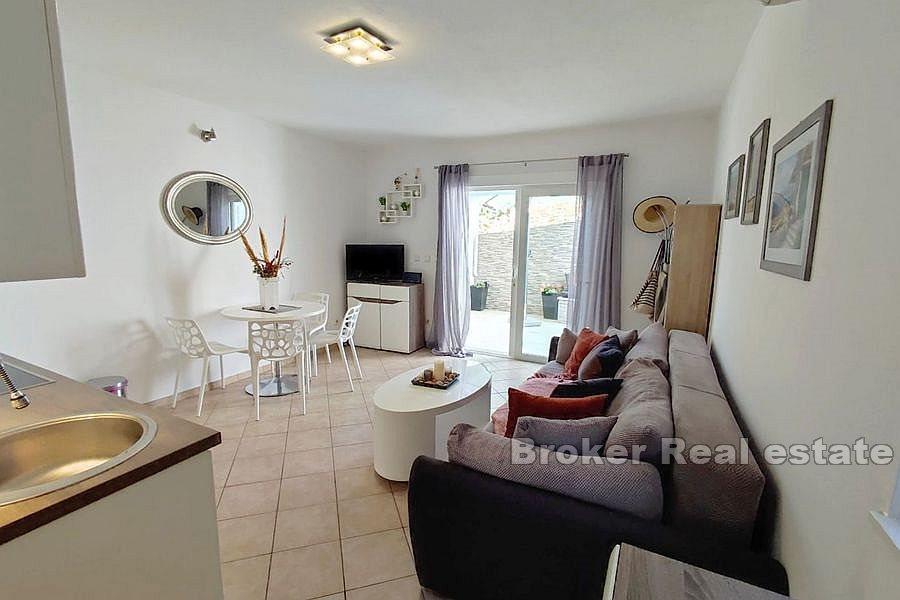 Ettromsleilighet med terrasse