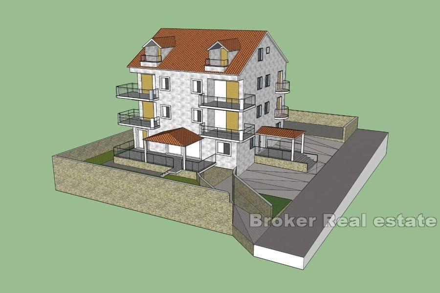 Apartment house with sea view