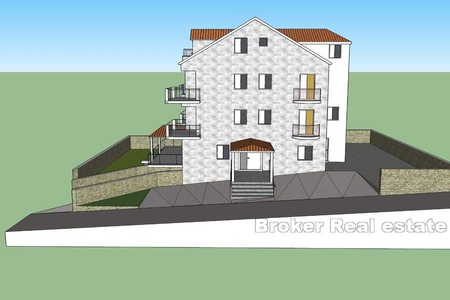 Apartment house with sea view