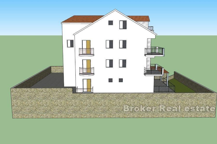 Apartment house with sea view