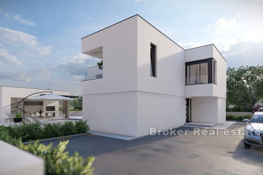 Modern house with pool