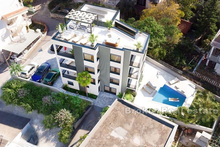 Apartamenty w nowym budynku blisko morza i plaży