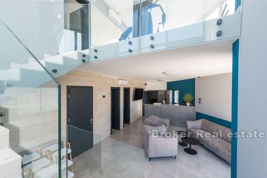 Attraktiv resort med 9 villor med pool