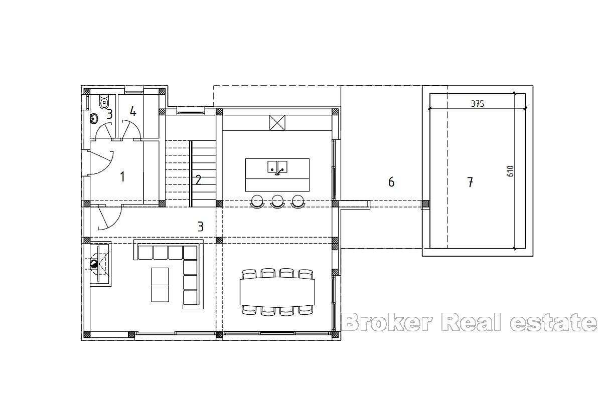 Nowoczesna willa z basenem blisko morza