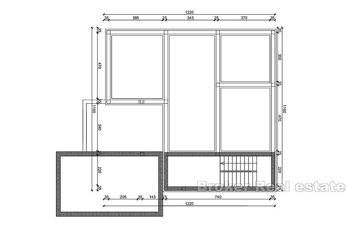 Attraktiv nybygd villa nær sjøen