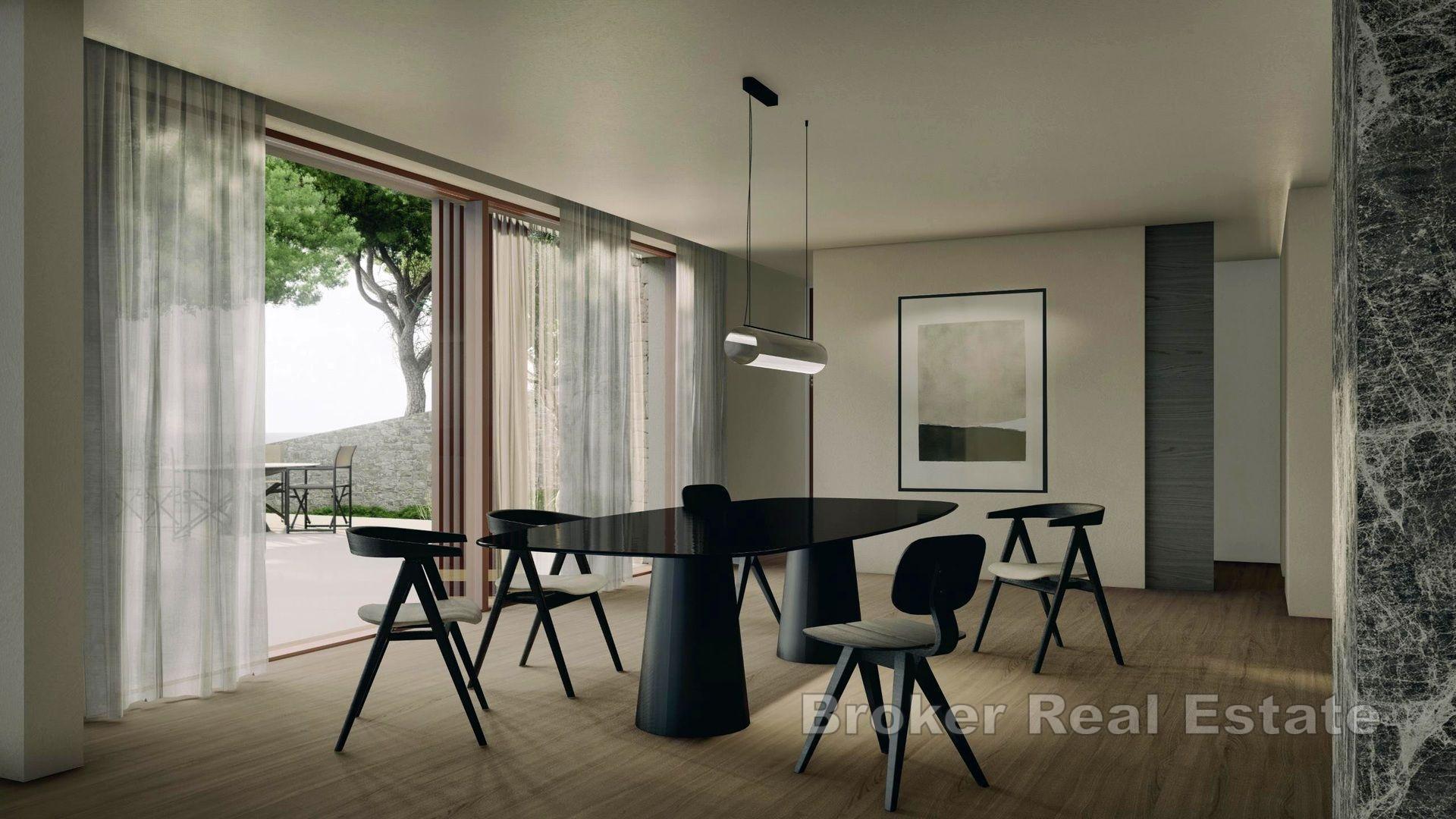 Villa di nuova costruzione in prima fila sul mare