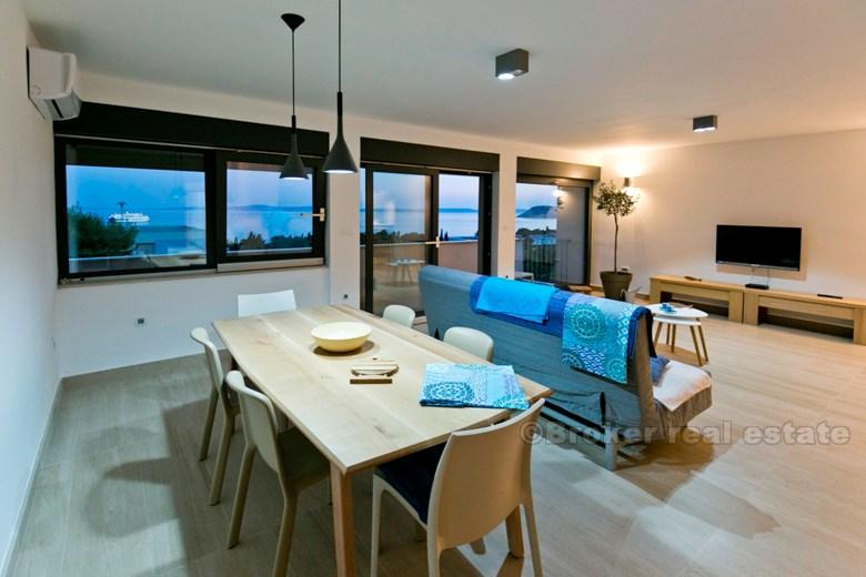 Meje, attractive apartment with sea view, for sale