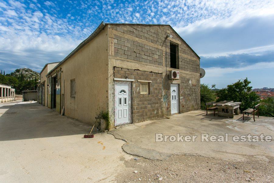 Lagerräume und Produktionshallen