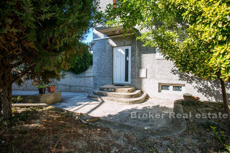 Ett familjehus med havsutsikt