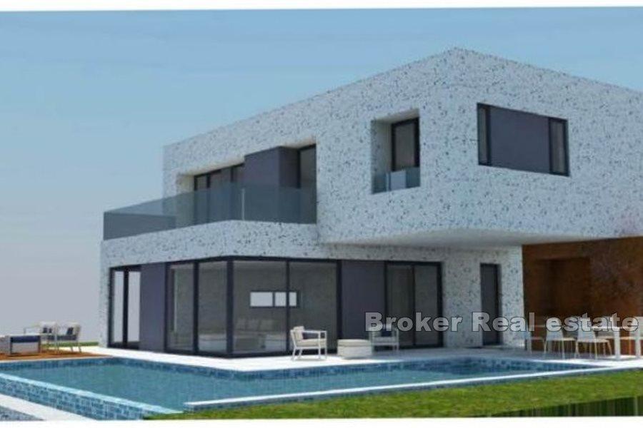 Villa with swimming pool, in development
