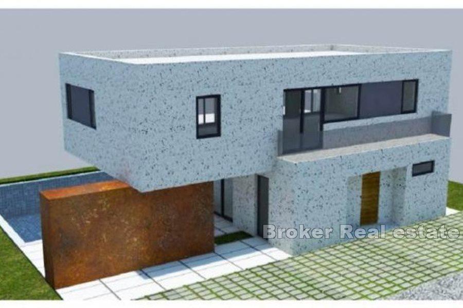 Villa with swimming pool, in development