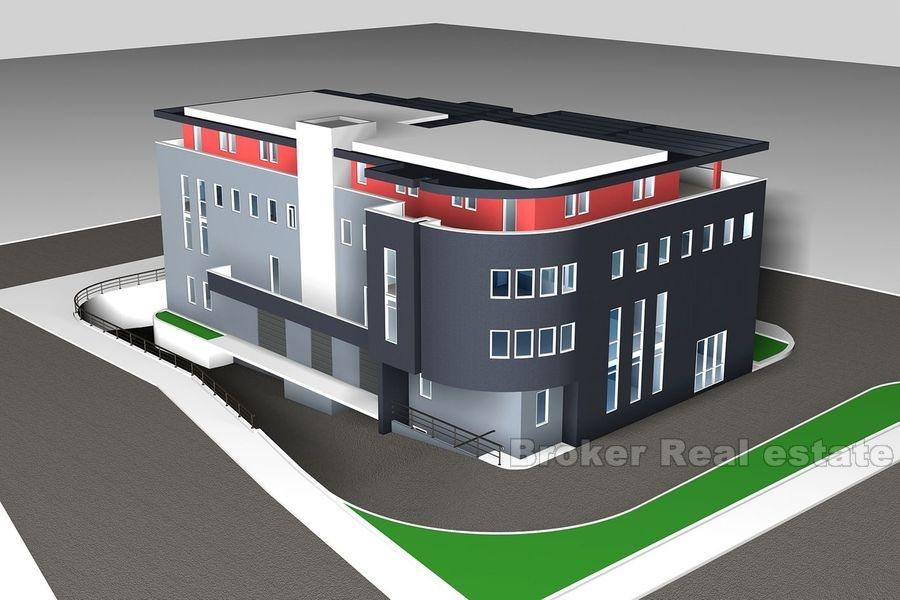 Building plot for business building, for sale