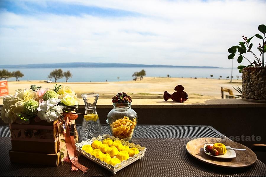 Zwei-Zimmer-Wohnung, erste Reihe zum Meer auf Žnjan, Miete