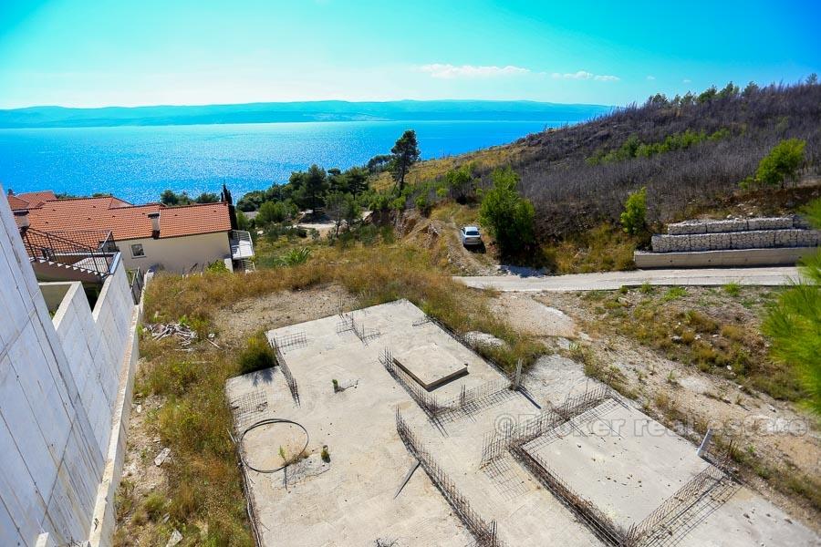 Zemljište s dozvolom i pogledom na more, prodaja