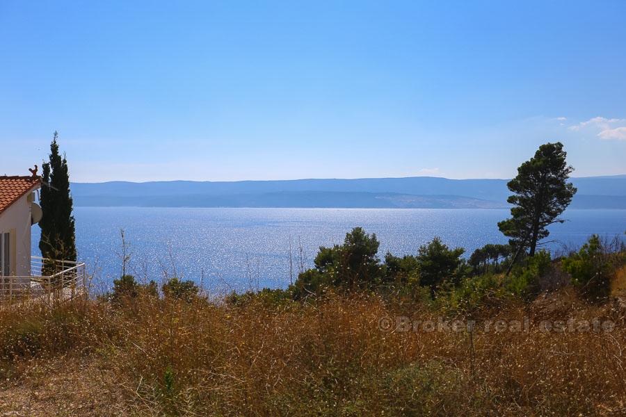 Zemljište s dozvolom i pogledom na more, prodaja