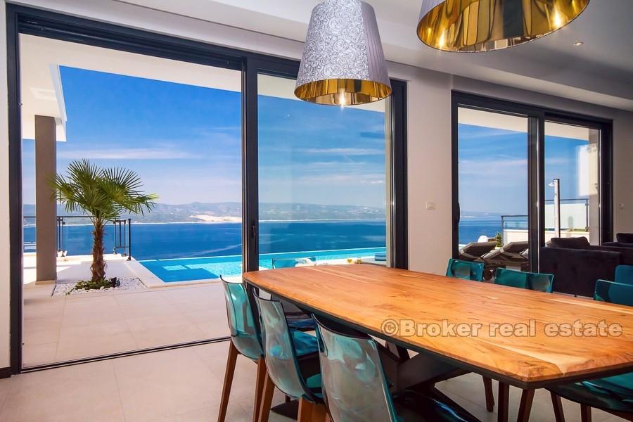 Modern villa with pool and sea view, for sale