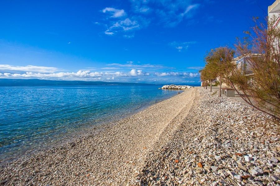 Bygge tomt ved stranden, til salgs