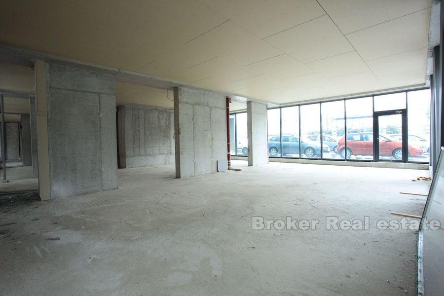 Business space on the ground floor