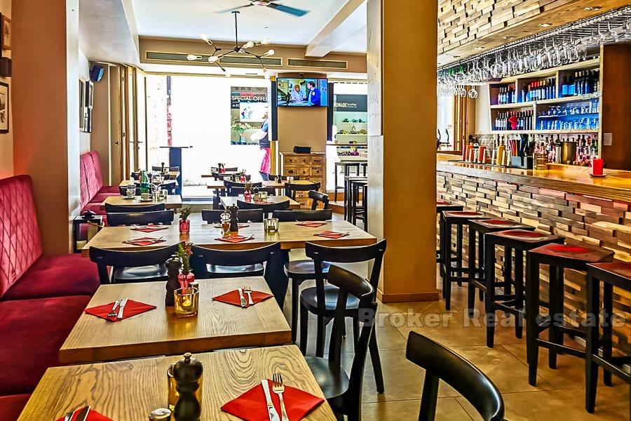 Restaurant au centre de Split, en vente
