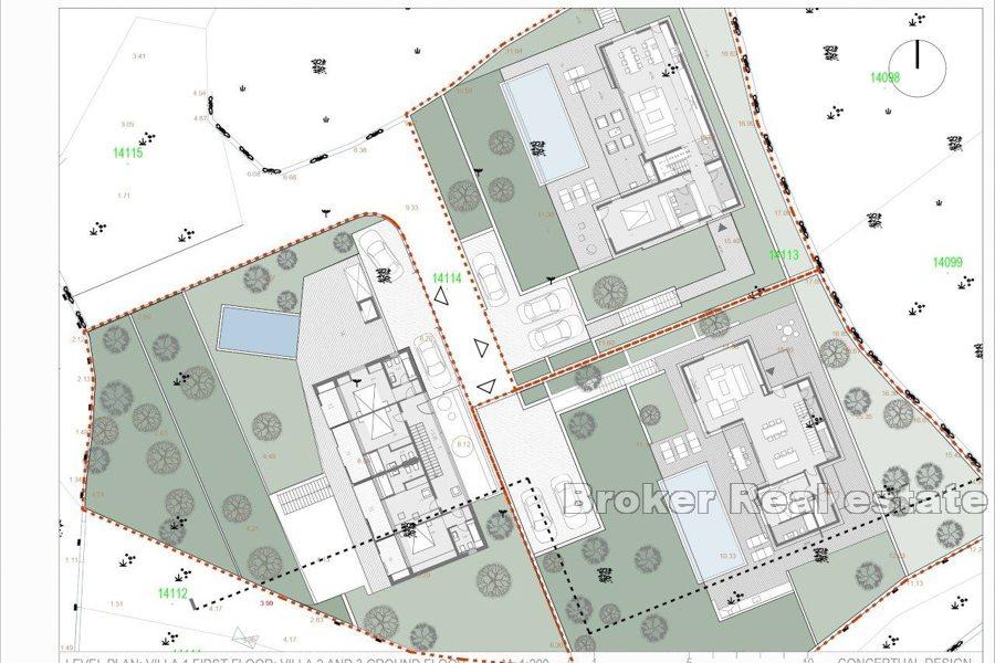 Terra attraente prima fila al mare