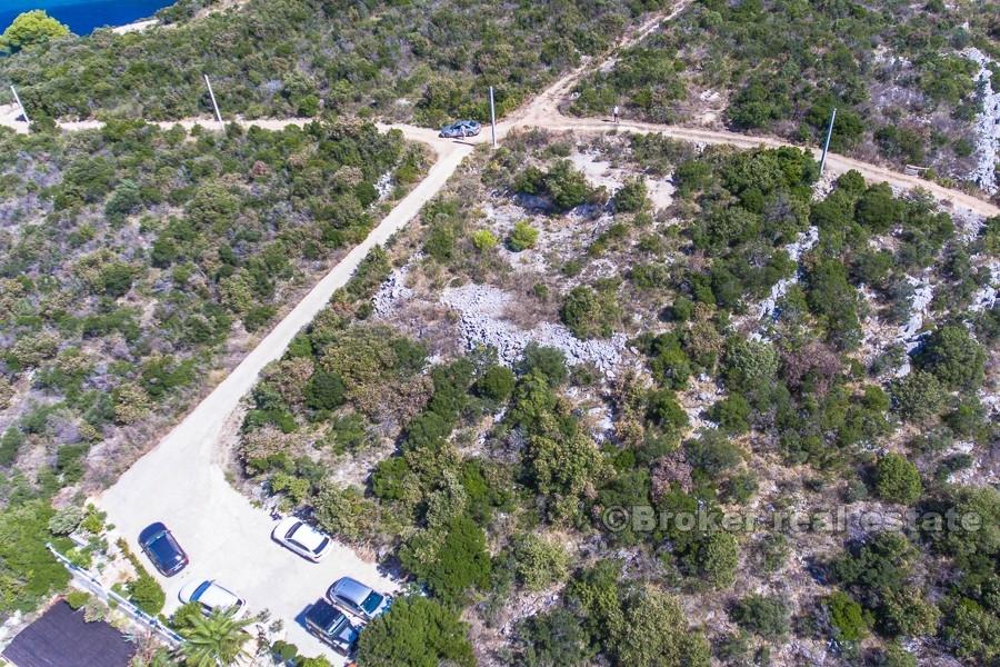 Building land with a beautiful view of the sea, for sale