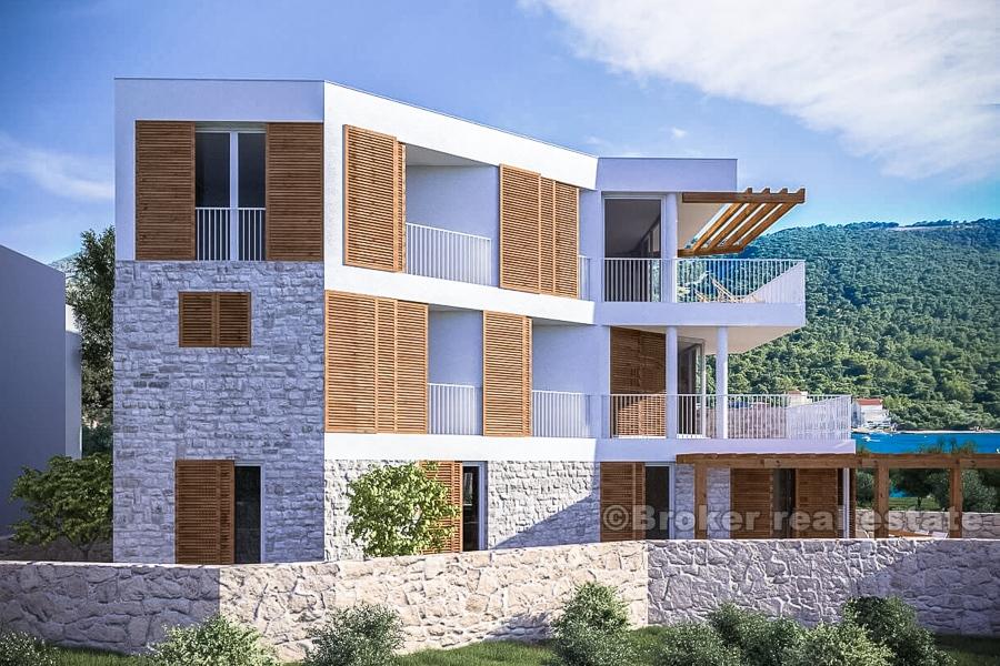 Apartmány v prvním řadě k moři, na prodej