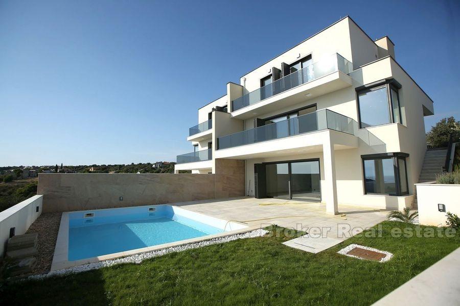 Villa, new building, sea view