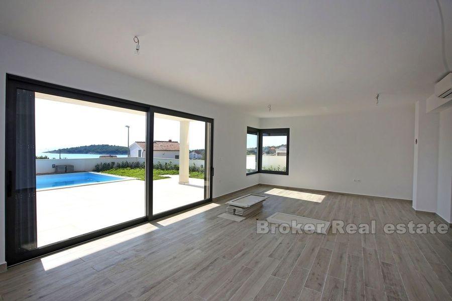 Villa, nuova costruzione, vista mare