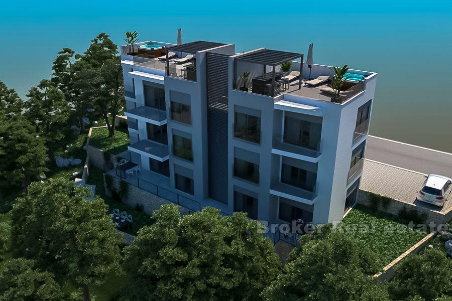 Apartamenty nad morzem w nowym budynku, na sprzedaż