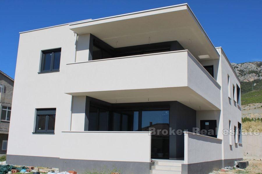 Nybygd villa, moderne konsept