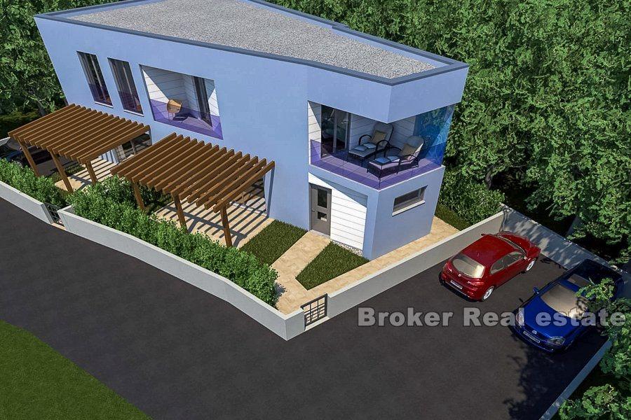 Newly built apartments near the beach, for sale