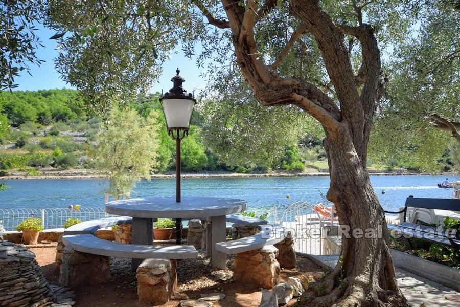 House by the sea near Sibenik