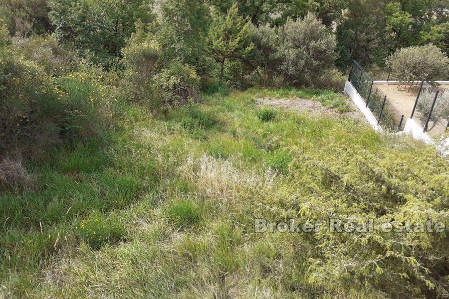 Klis, stavební pozemek s výhledem na Split