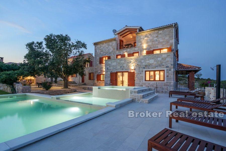 Newly built luxury stone villa