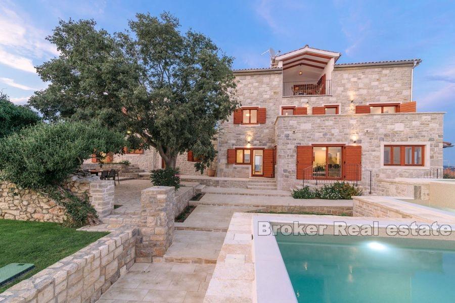 Newly built luxury stone villa
