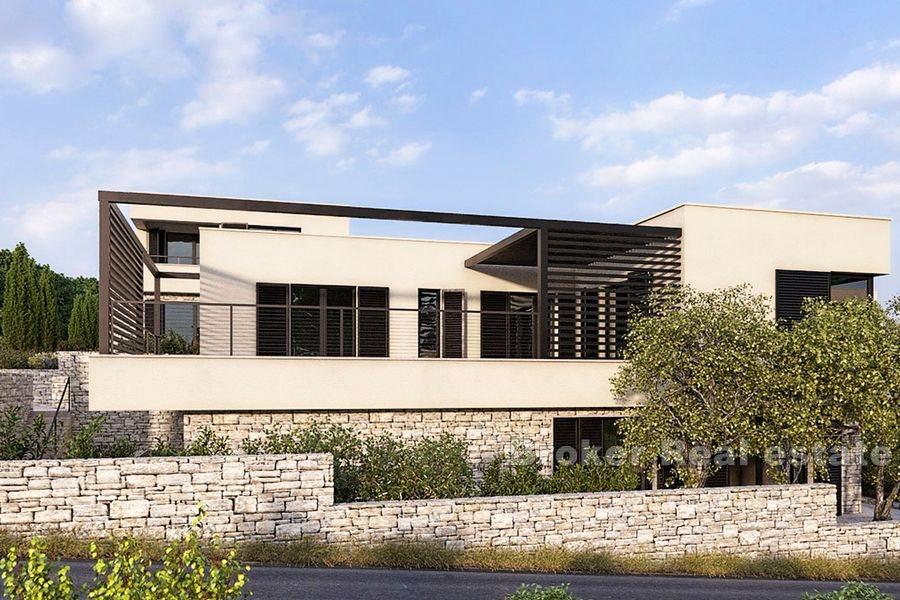 Modern villas with pool