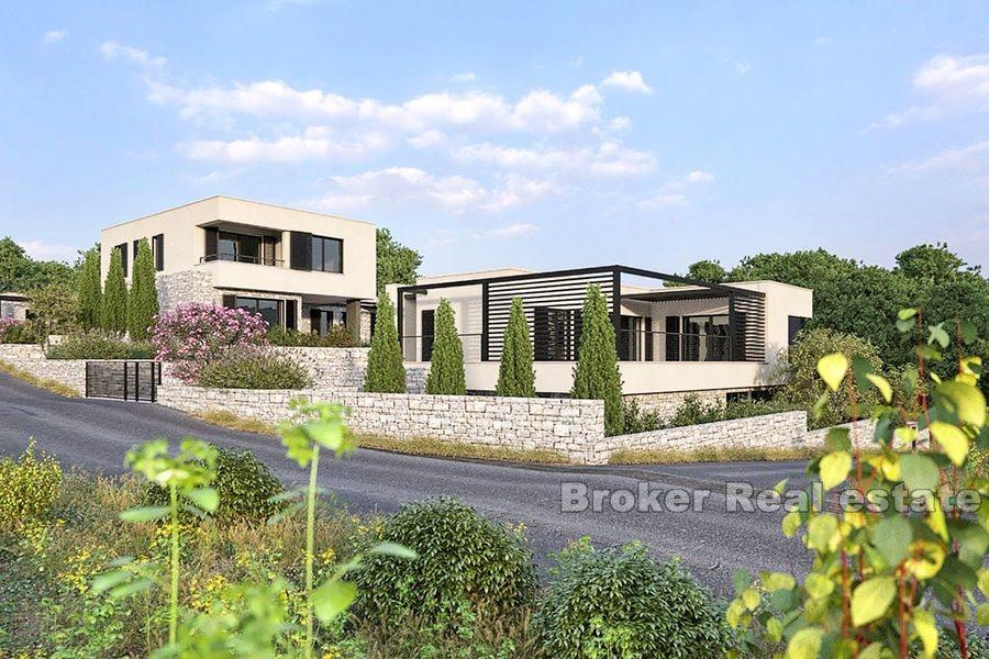 Villas modernes avec piscine