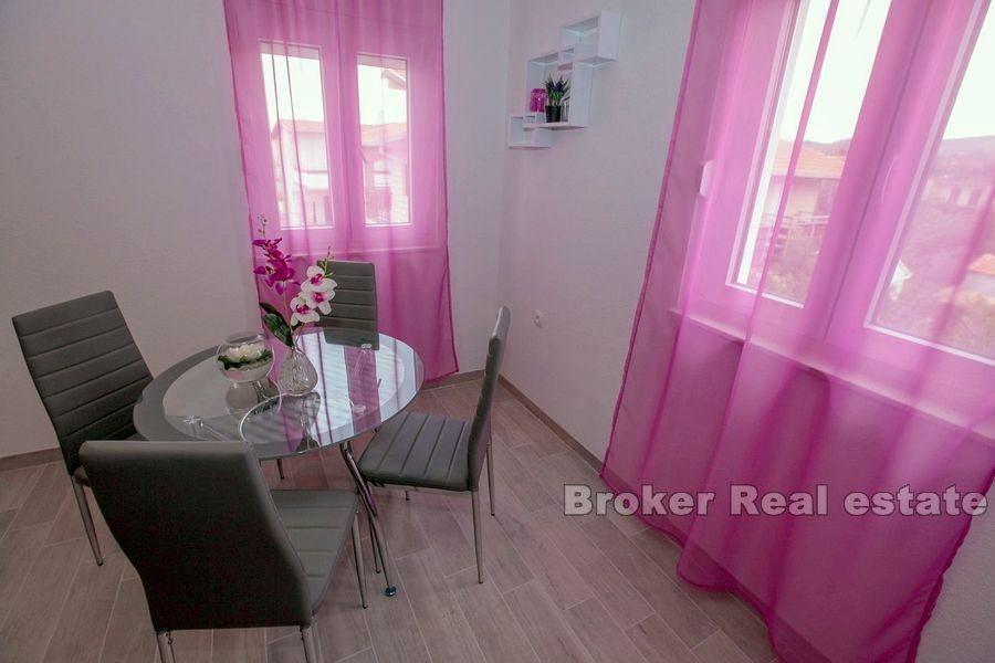 Apartment villa first row to the sea and the beach