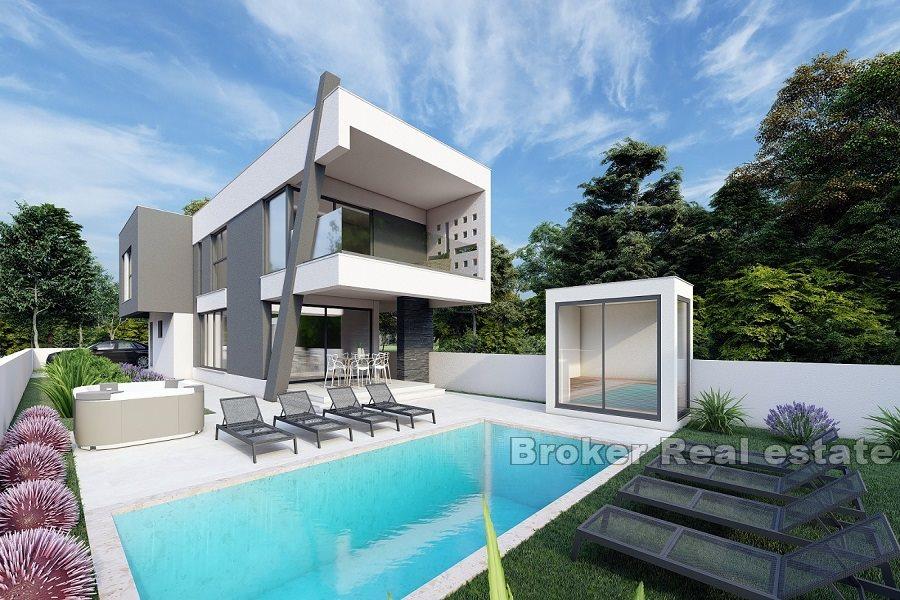 Villa de luxe au premier rang de la mer