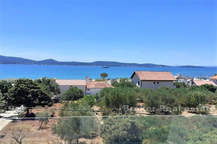 Newly built apartment building with sea view