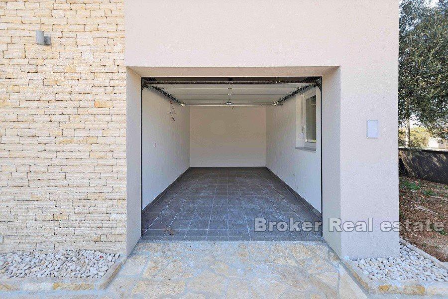 Newly built apartment building with sea view